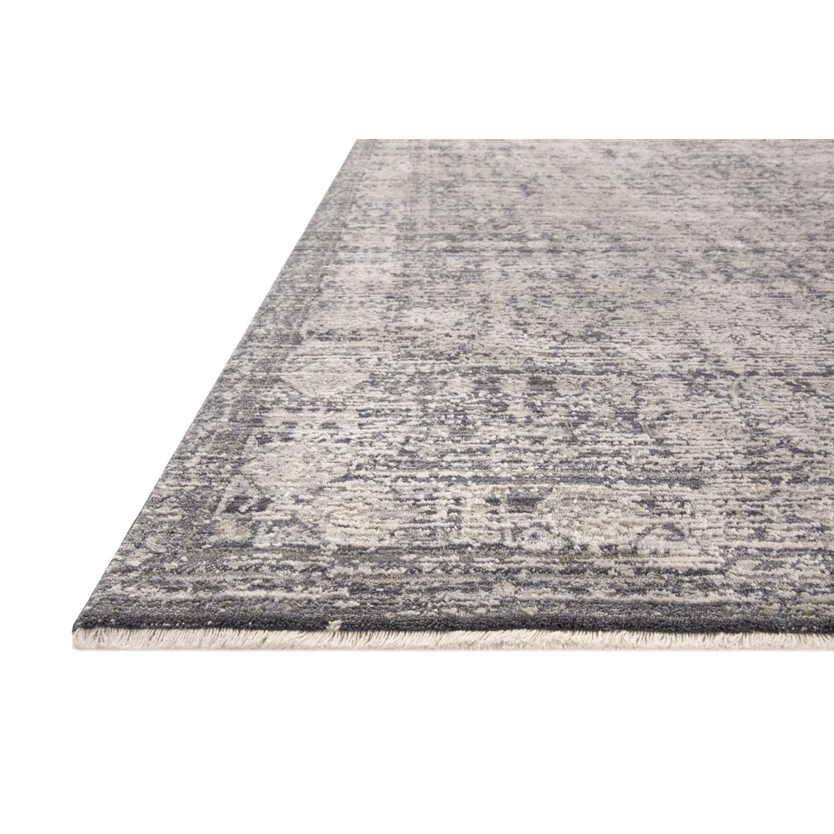 Amber Lewis x Loloi Alie Charcoal / Dove Area Rug | Wayfair North America