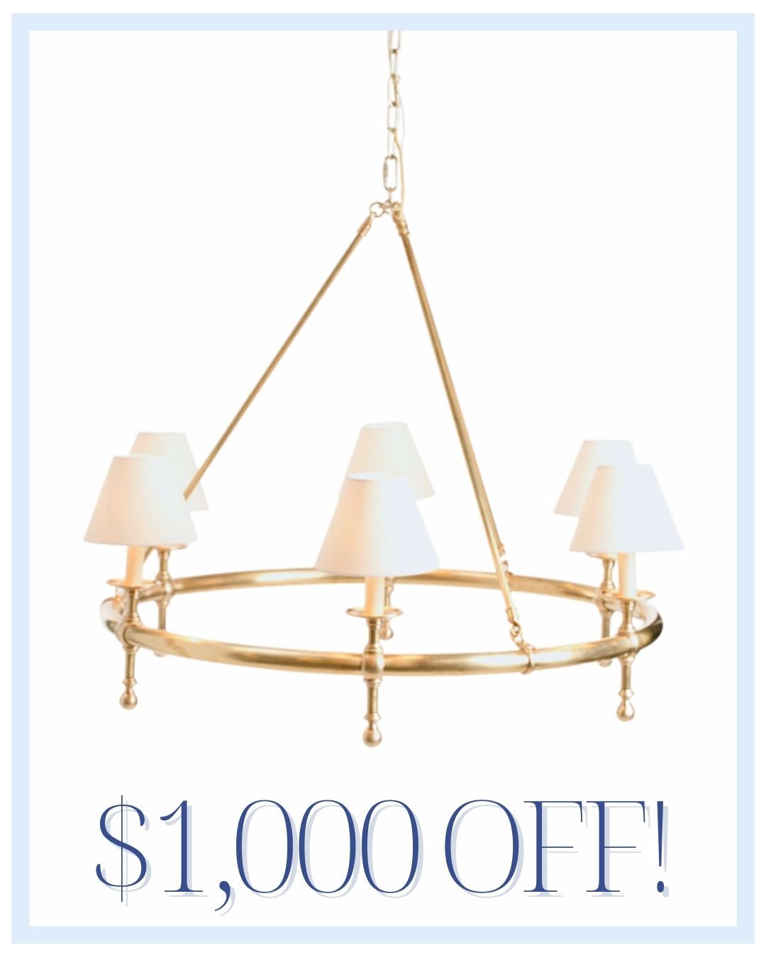 $1,000 off this beautiful chandelier!

T.J. Maxx & Marshalls finds, living room | bathroom | bedroom | home decor | home refresh | bedding | nursery | classic home | traditional home | blue and white | furniture | coffee table | southern home | coastal home | grandmillennial home | scalloped | woven | rattan | classic style | preppy style | grandmillennial decor | blue and white decor | classic home decor | traditional home | bedroom decor | bedroom furniture | dresser | blue chair | brass lamp | floor mirror | euro pillow | white bed | linen duvet | side table | rug | glassware | cups | plates | hosting | kitchen spring | sale picks | outdoor furniture | porch | beach | Lillian August | Karma Home | Ballard Designs 

 #LTKHome #LTKSaleAlert