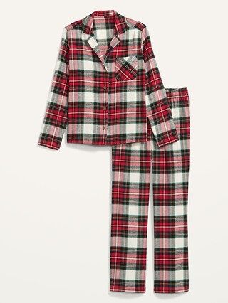 Patterned Flannel Pajama Set for Women | Old Navy (US)