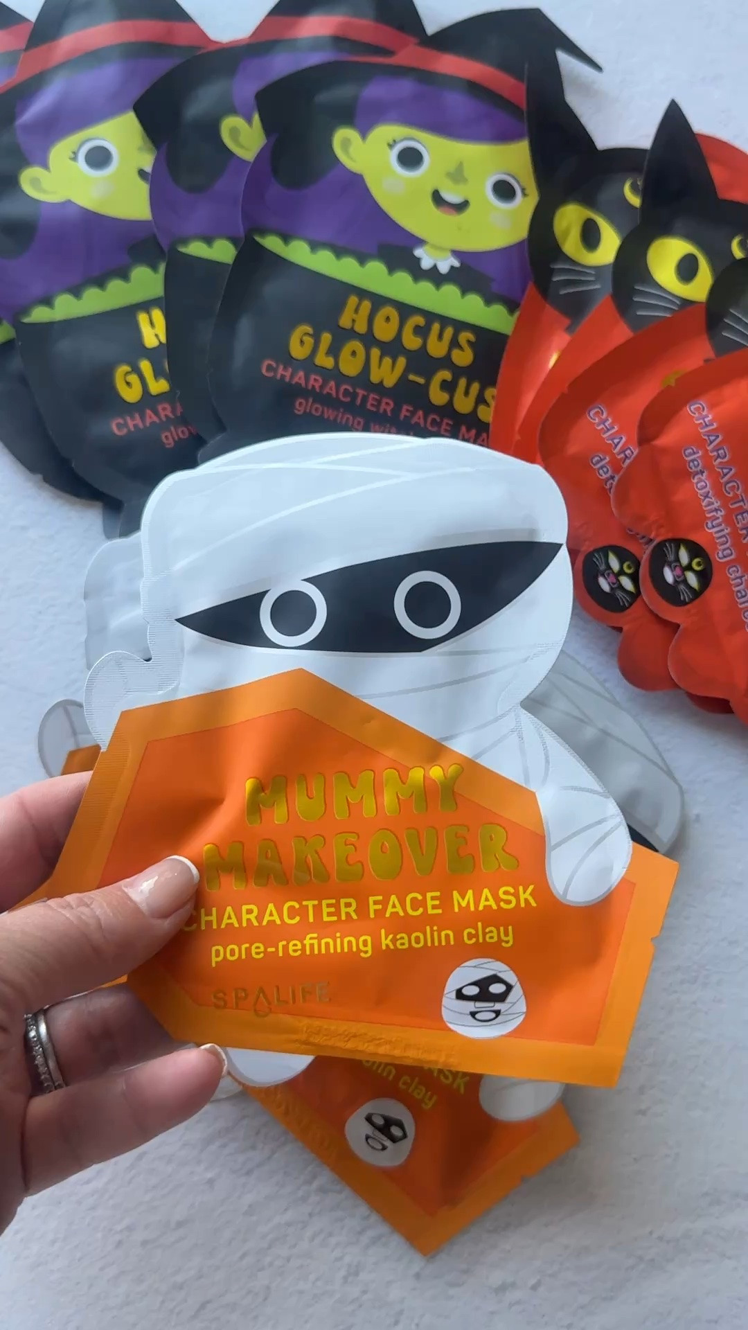 Halloween Character Face Masks Witch Mask, Cat Mask, Mummy Mask #boobasketfiller #halloweenskincare #spookyseason

#LTKselfcare #LTKSeasonal #LTKBeauty