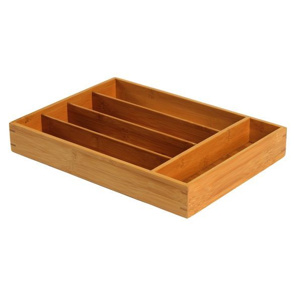 Bamboo Flatware Drawer Organizer - Threshold™ | Target