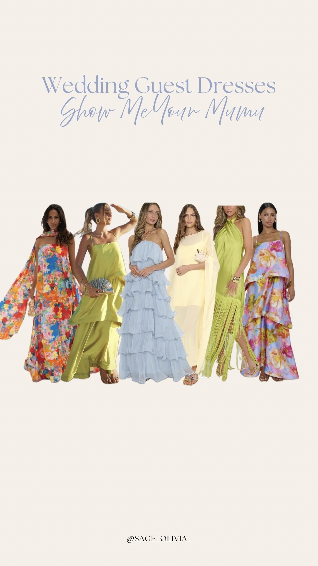 Wedding Guest Dresses from Show Me Your Mumu

#LTKgrwm #LTKWedding #LTKSeasonal