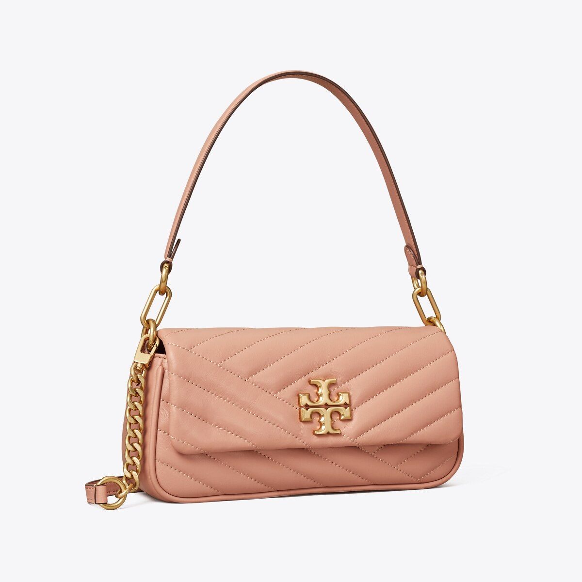 Kira Chevron Small Flap Shoulder Bag | Tory Burch (US)