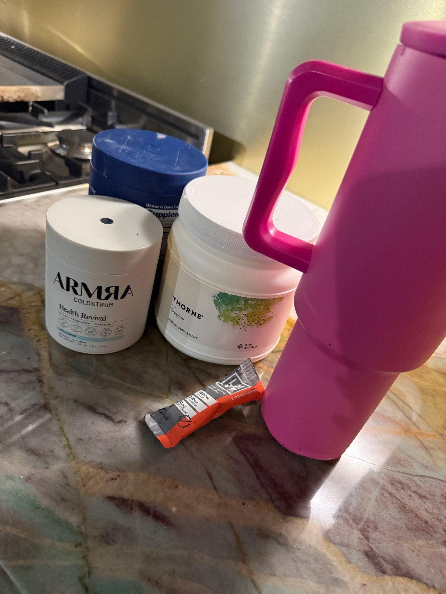 My every morning nonnegotiables ? Use code SARAHWILD for Armra code! 