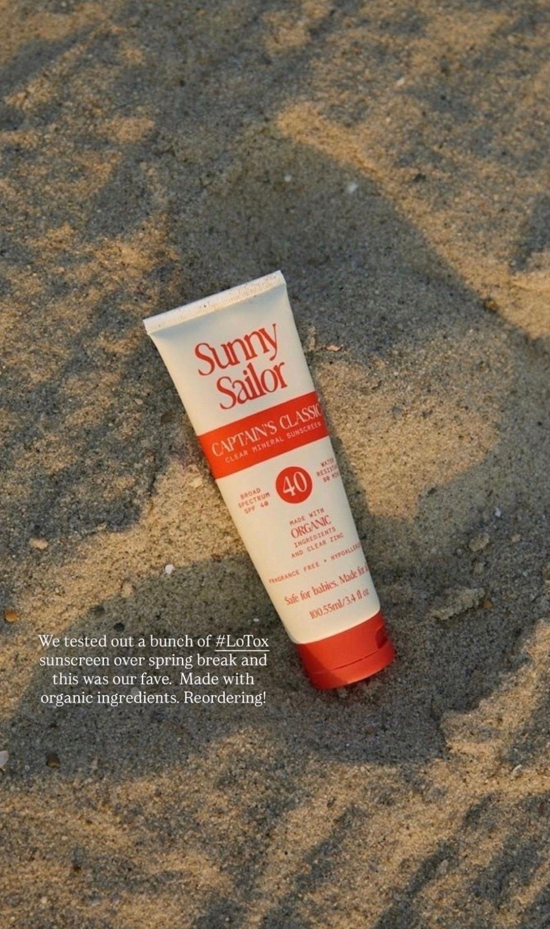 My favorite organic sunscreen!

#LTKdayinmylife #LTKSeasonal #LTKTravel