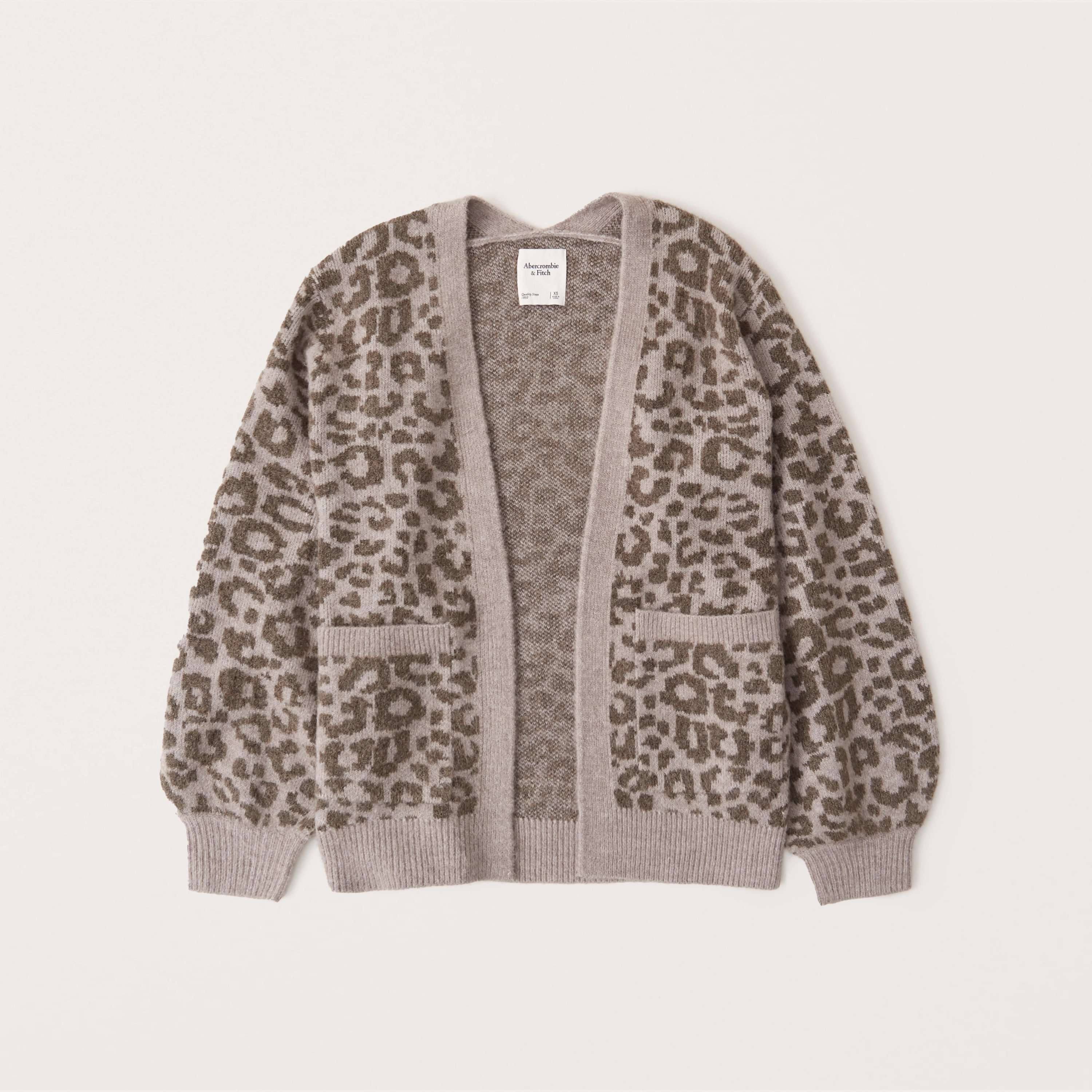 Leopard Cardigan
						
					



		
	



	
		Exchange Color / Size
	


	

	

	
		


  Was $85, no... | Abercrombie & Fitch (US)