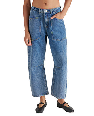 Women's Haniel High-Rise Barrel-Leg Jeans | Macy's