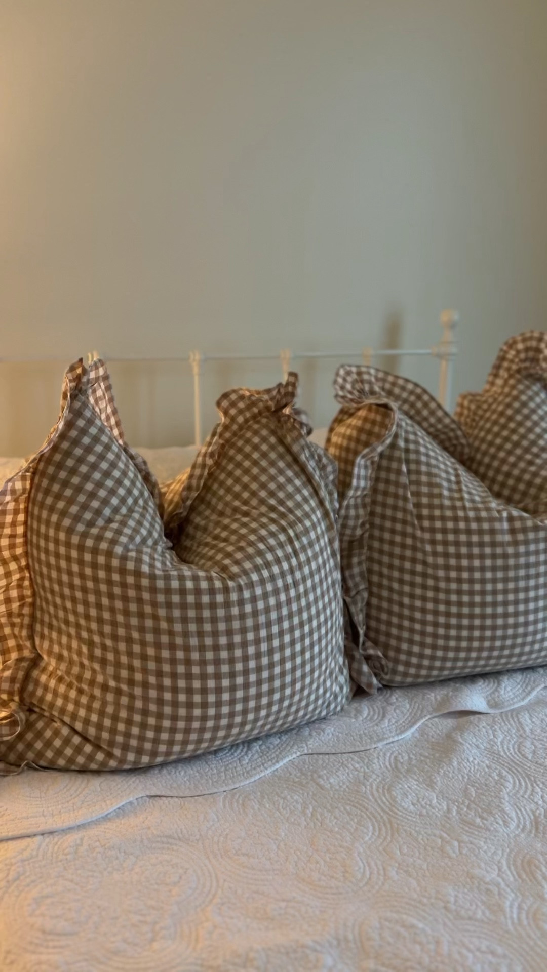 These are a guest room favorite!

Washed Cotton Gingham Euro Shams + Down and Feather Filled Inserts 🤍



#LTKfindsunder50 #LTKhome #LTKstyletip