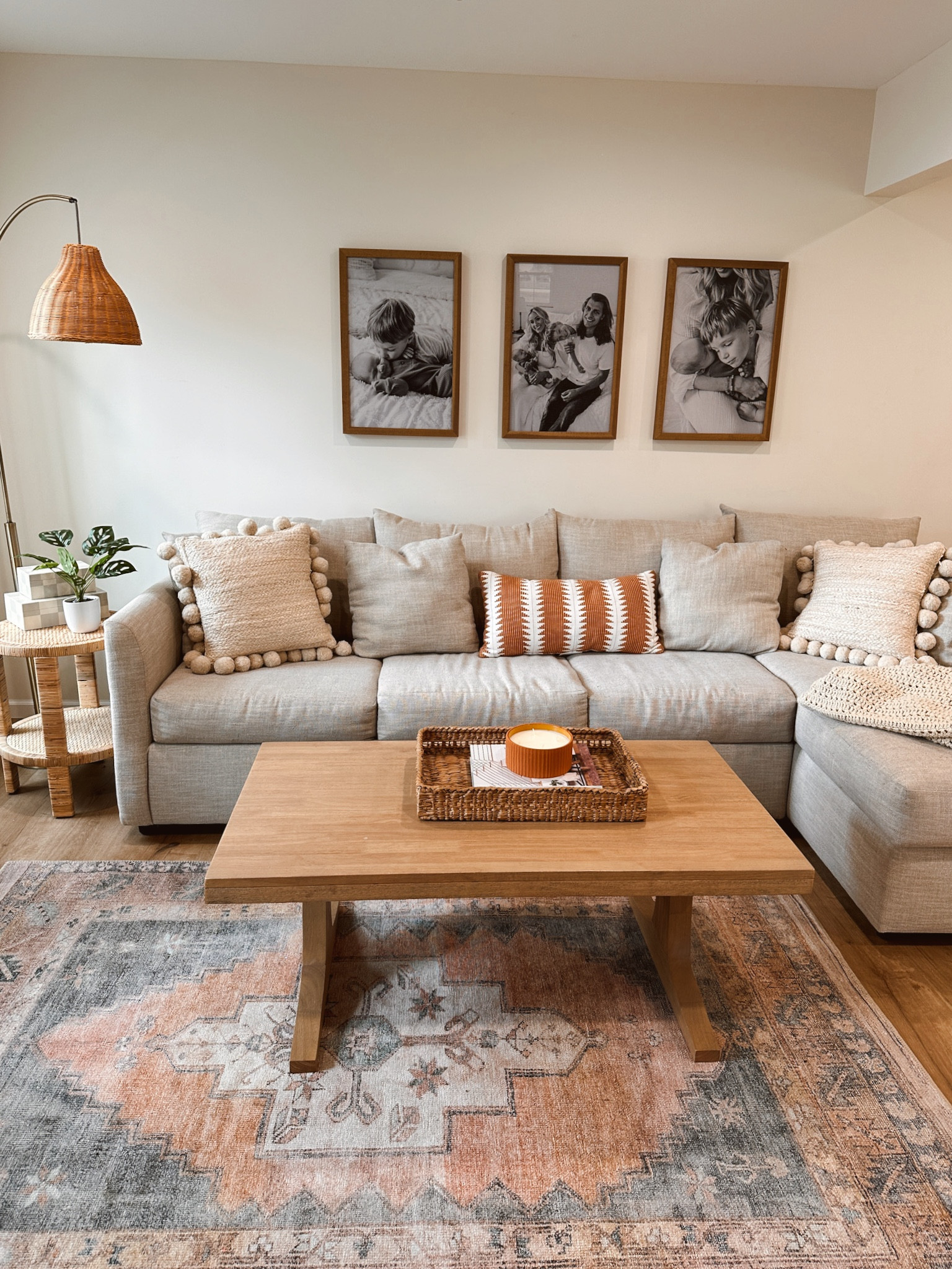 Our cozy little boho living room decor 🤎 



Coffee table, wayfair chaise couch, floor lamp, end table, throw pillows, Anthropologie, hearth and hand magnolia, target home decor, rattan furniture, family photos, area rug, world market, faux plants, neutral colors, candle, gifts for her, Mother's Day, wall decor, table decor, gold accents, farmhouse, sitting room, family room, summer trends, front porch decor, patio, kids bedroom

#LTKFind #LTKfit #LTKhome