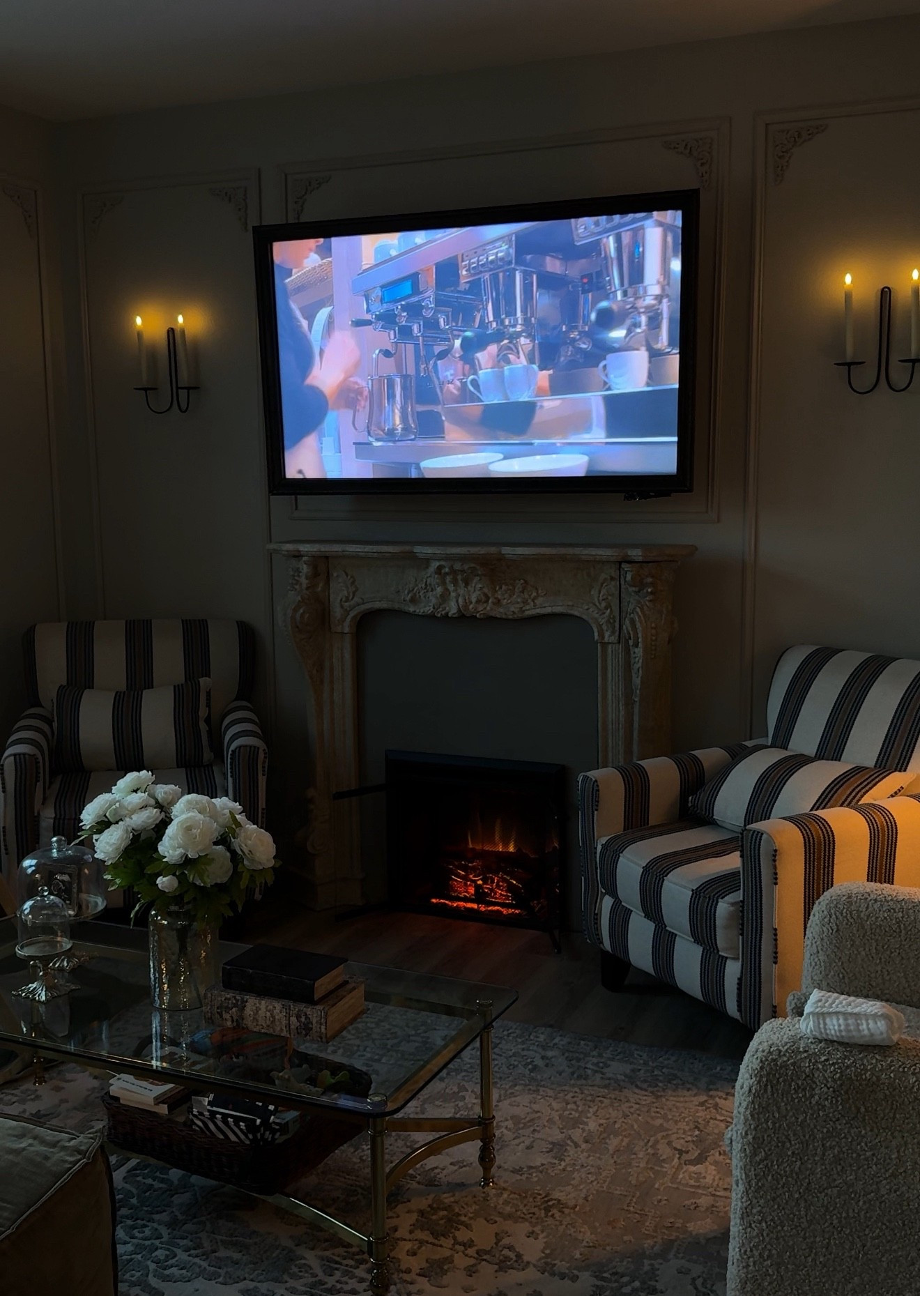 Candle sconces, living room decor, fireplace ideas, French country decor

#LTKU #LTKHome #LTKStyleTip