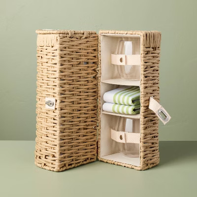 Woven Bottle Carrier - Hearth & Hand™ with Magnolia | Target