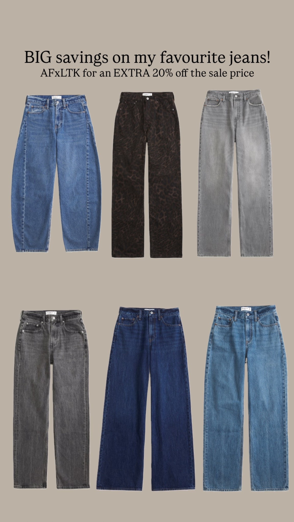 #LTKsale #LTKxAF #LTKjeans