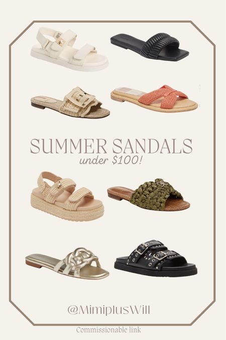 Summer sandals under $100!

Sandals | summer | shoes | flip flops | vacation sandals | chunky sandal
Follow @mimipluswill for more!

#LTKFindsUnder100 #LTKShoeCrush #LTKStyleTip