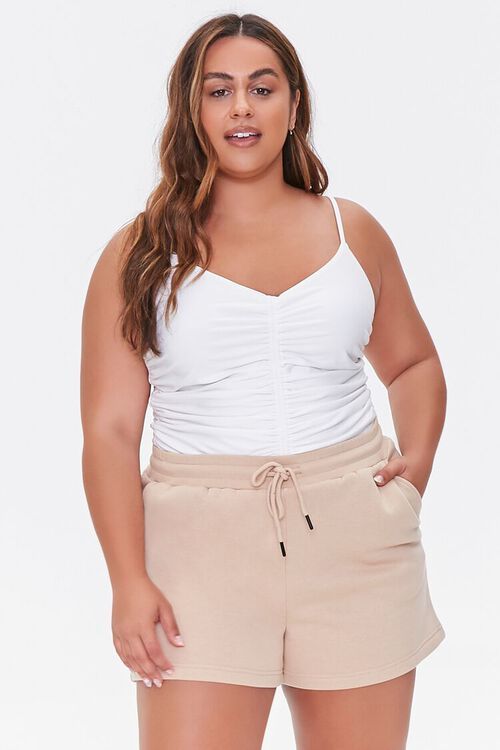 Plus Size French Terry Shorts | Forever 21 (US)