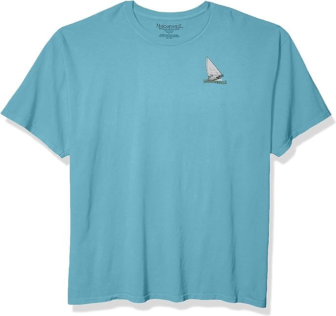 Margaritaville Men's Changes in Latitude Graphic Short Sleeve T-Shirt | Amazon (US)