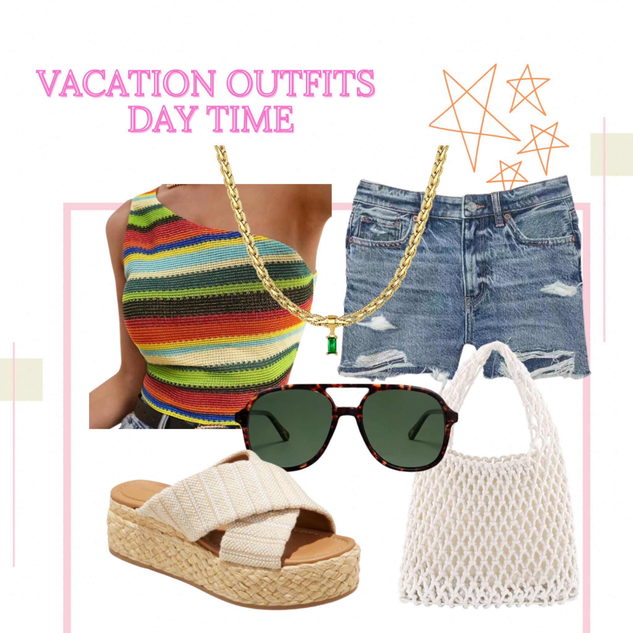 Day Time Vacation Outfits 

#LTKSeasonal #LTKFind #LTKstyletip