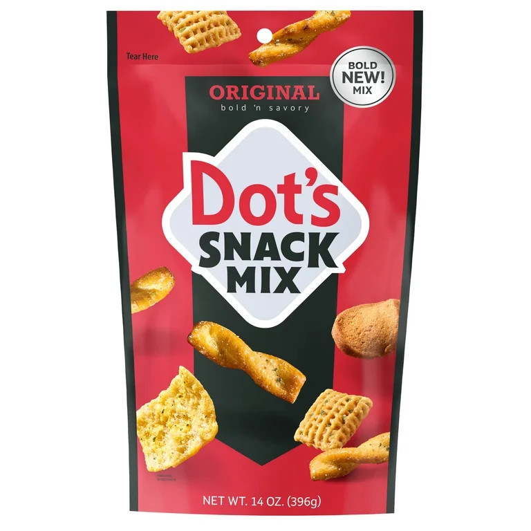 Dot's Snack Mix, Original Flavor Mini Pretzels, Original Flavor Corn Cereal, Bold Cheese Pita Chi... | Walmart (US)