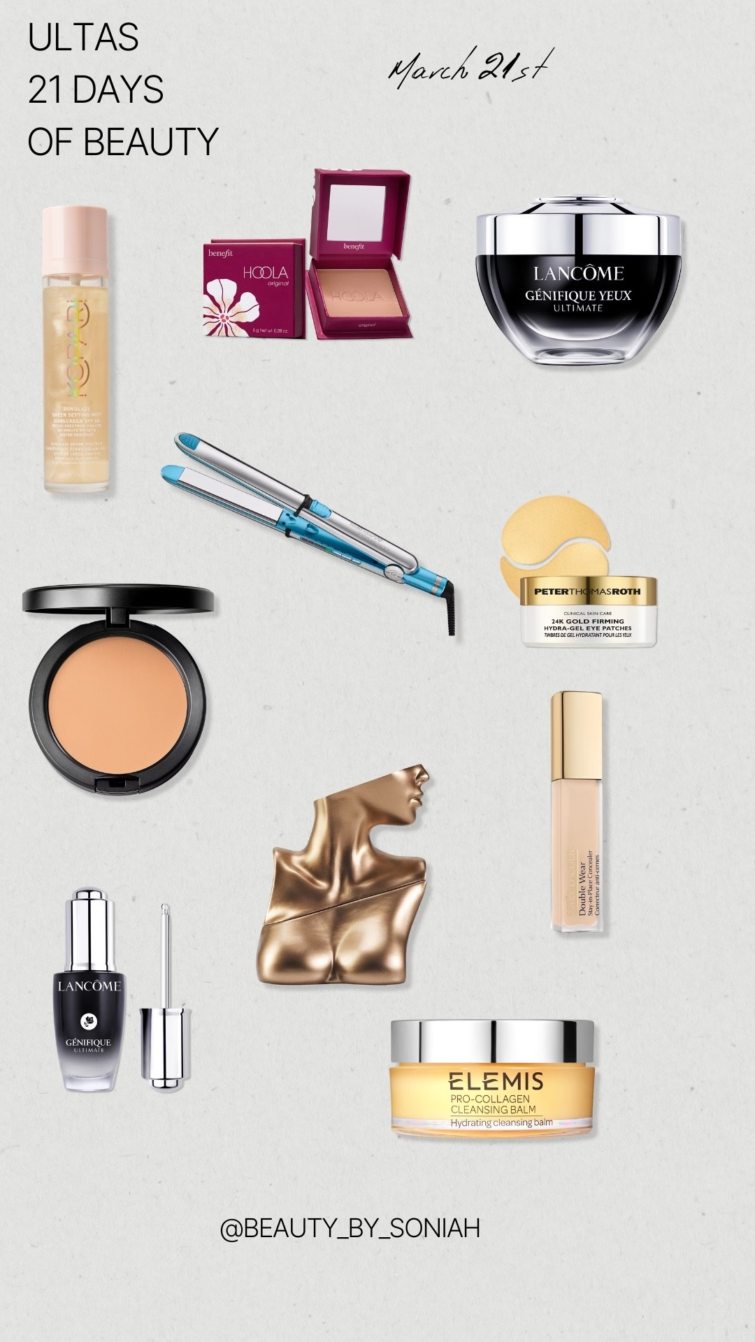 Ultas 21 days 
3/21

#LTKBeauty #LTKOver40 #LTKSaleAlert