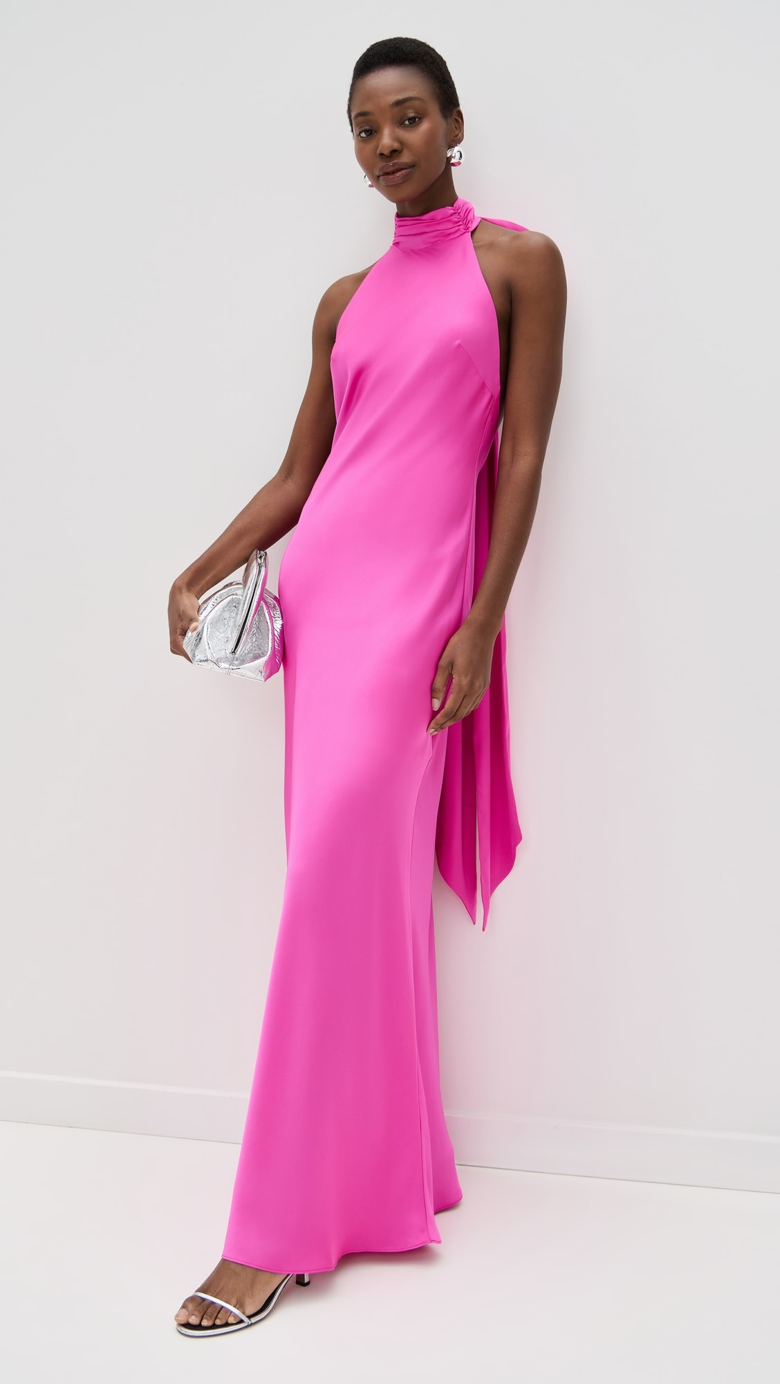 The Evianna Satin Gown | Shopbop