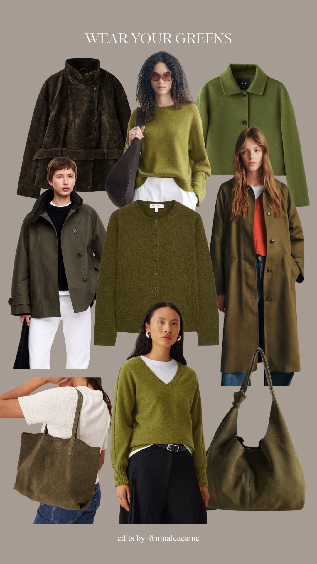 The Trend Edit - Wear Your Greens