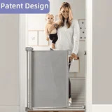 Momcozy Retractable Extra Wide Baby Safety Gates, Stairs Safe Gates for Baby and Pet,33" X 55", f... | Walmart (US)