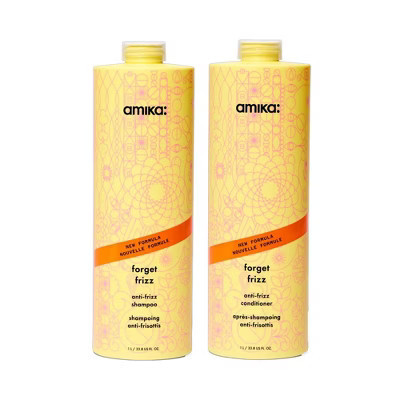 Amika Forget Frizz Shampoo & Conditioner Set - 33.8 oz each | Target
