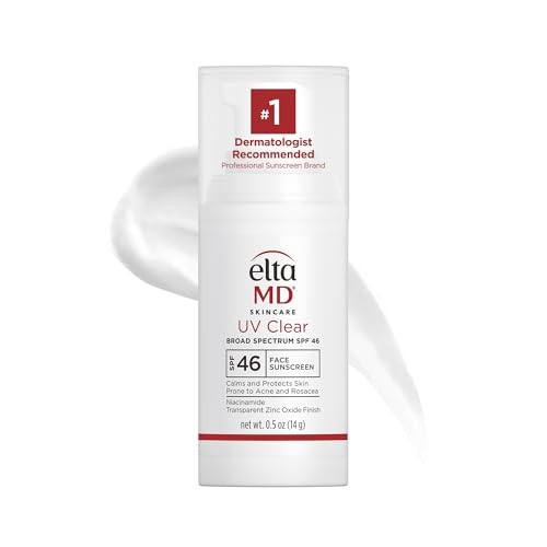 EltaMD UV Clear Face Sunscreen SPF 46, Oil-Free Sunscreen with Zinc Oxide, Dermatologist Recommen... | Amazon (US)