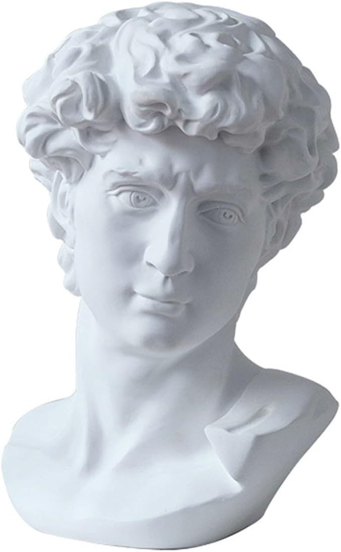 ECYC 11.8" Classic David Busts Statue Portrait Sculpture Resin Handicraft Home Decor | Amazon (US)