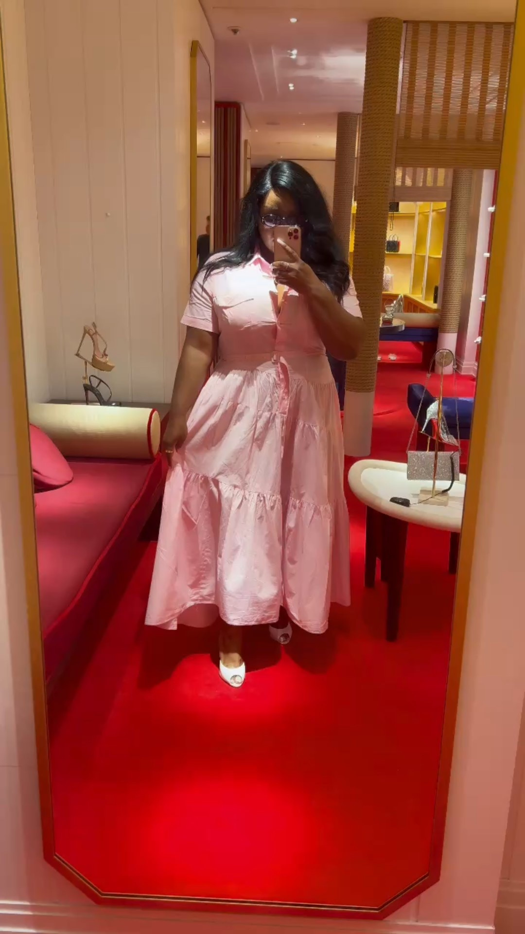 White mules, summer dress 

#LTKsummer #LTKspring #LTKmidsize