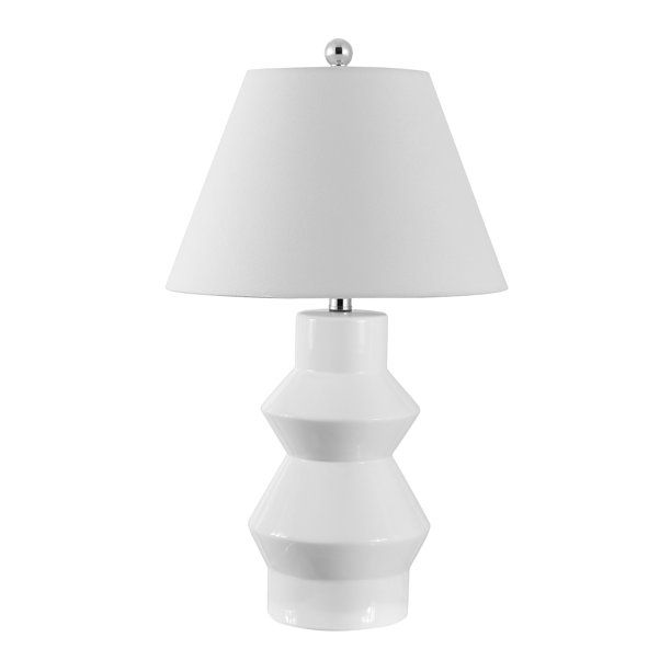 Safavieh Larcia 25.5 in. Solid Table Lamp, White | Walmart (US)