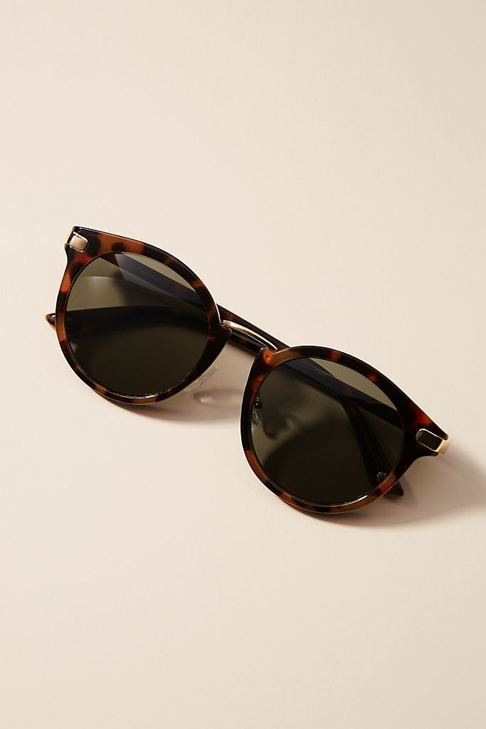 Carolina Round Sunglasses | Anthropologie (US)