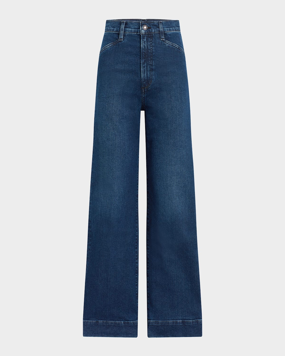 The Mischa Super High Rise Wide-Leg Jeans | Neiman Marcus