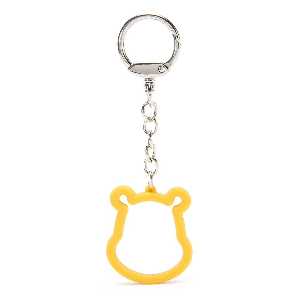 Winnie the Pooh Icon Silicone Keychain Bag Charm | Disney Store