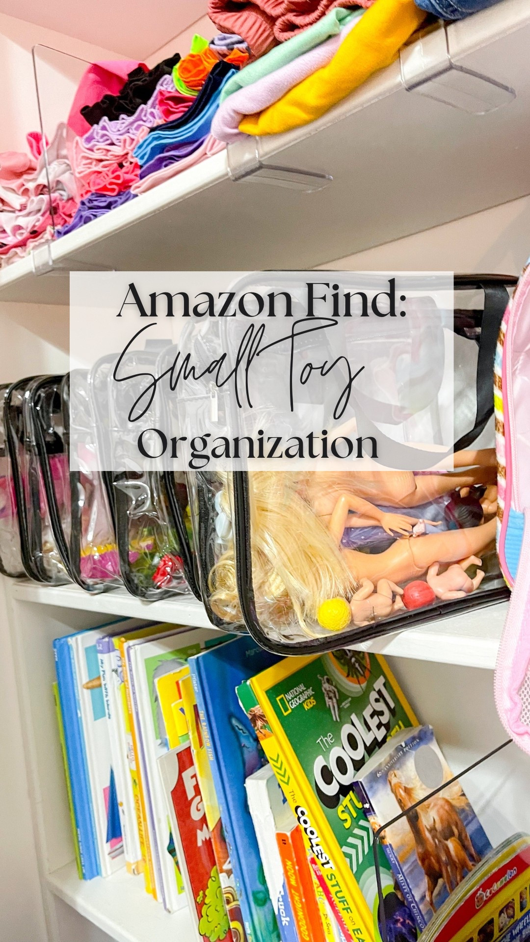 Love these clear zipper bags with handles for organizing small toys and puzzles! The bag straps make it easy to store in my Bogg bag for taking toys on the go, and I love that they are clear so I can see exactly what’s inside without having to open or dig through. So much better than a toy bin where all toys go to get lost 😅.

These are the Large size 😍

Amazon home, Amazon organization, home organization, kids room, kids toys 

#LTKFindsUnder50 #LTKFamily #LTKHome