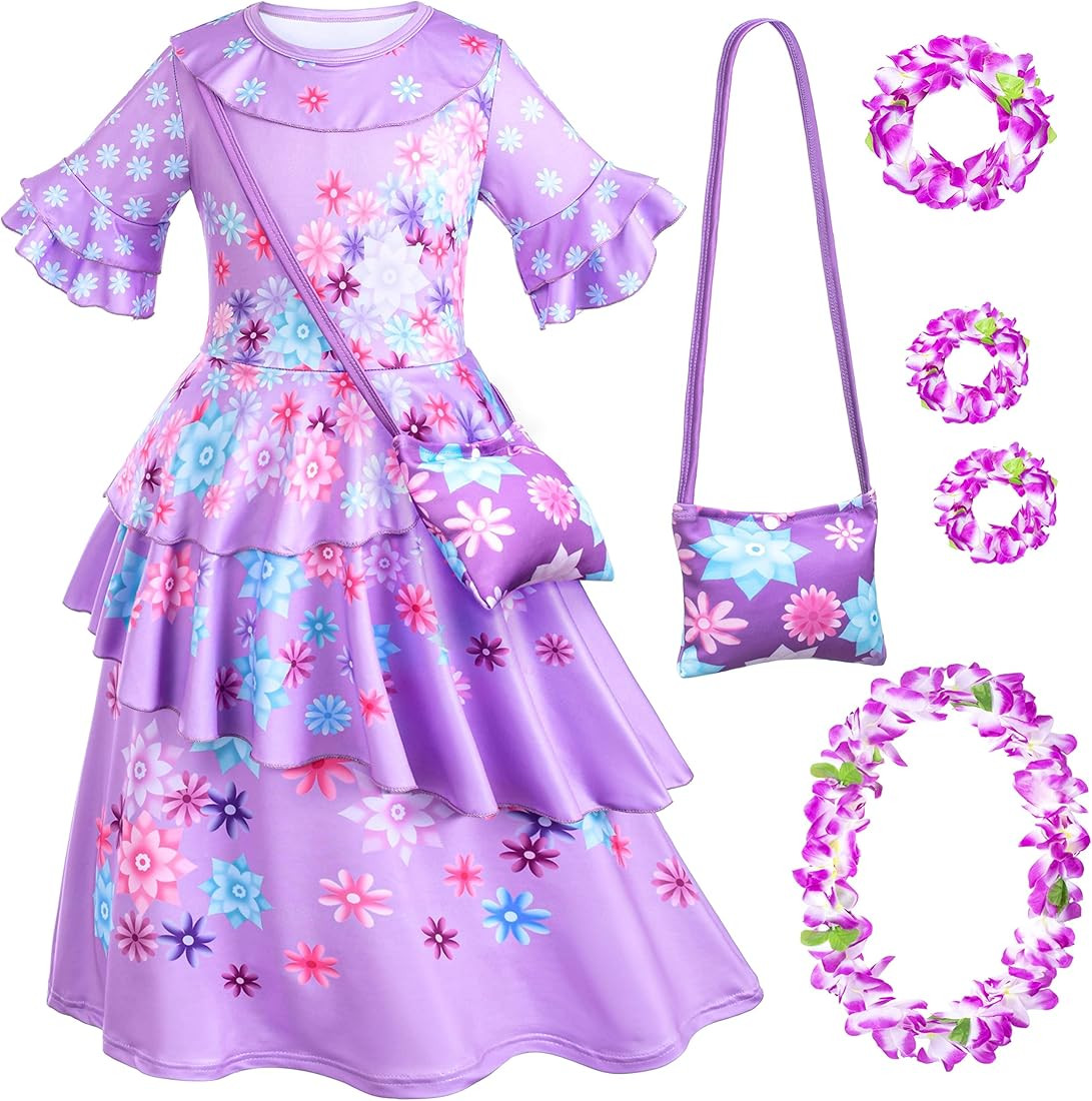 Magic Family Costume Dress for Girls Birthday Halloween Dress Up with Accessories | Amazon (CA)