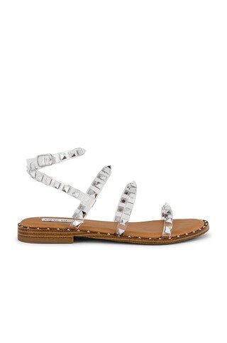 Steve Madden Travel Sandal in Clear from Revolve.com | Revolve Clothing (Global)