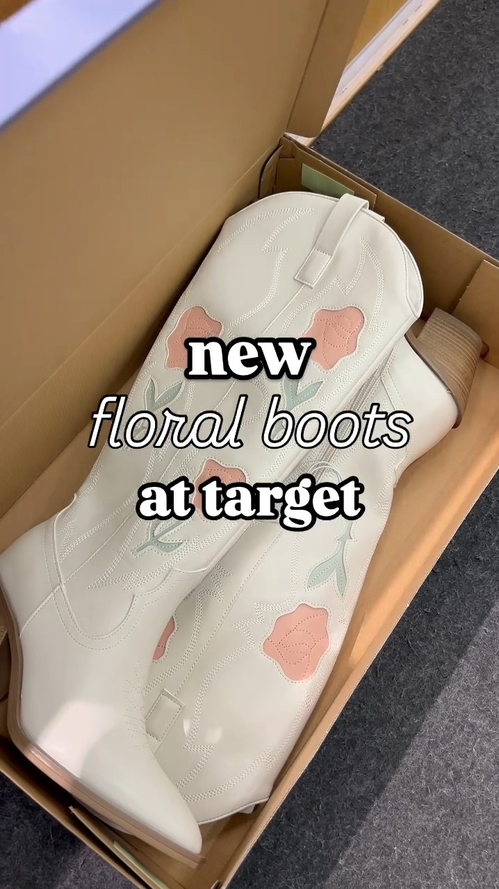 New Floral Boots at Target 🎀

#LTKShoeCrush #LTKFindsUnder50 #LTKWatchNow