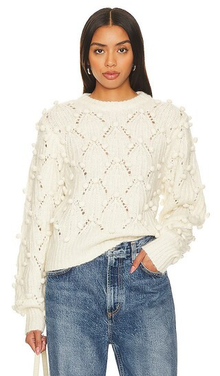Lexi Sweater in Cream | Revolve Clothing (Global)