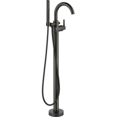 Trinsic Single Handle Floor Mounted Freestanding Tub Filler | Wayfair North America