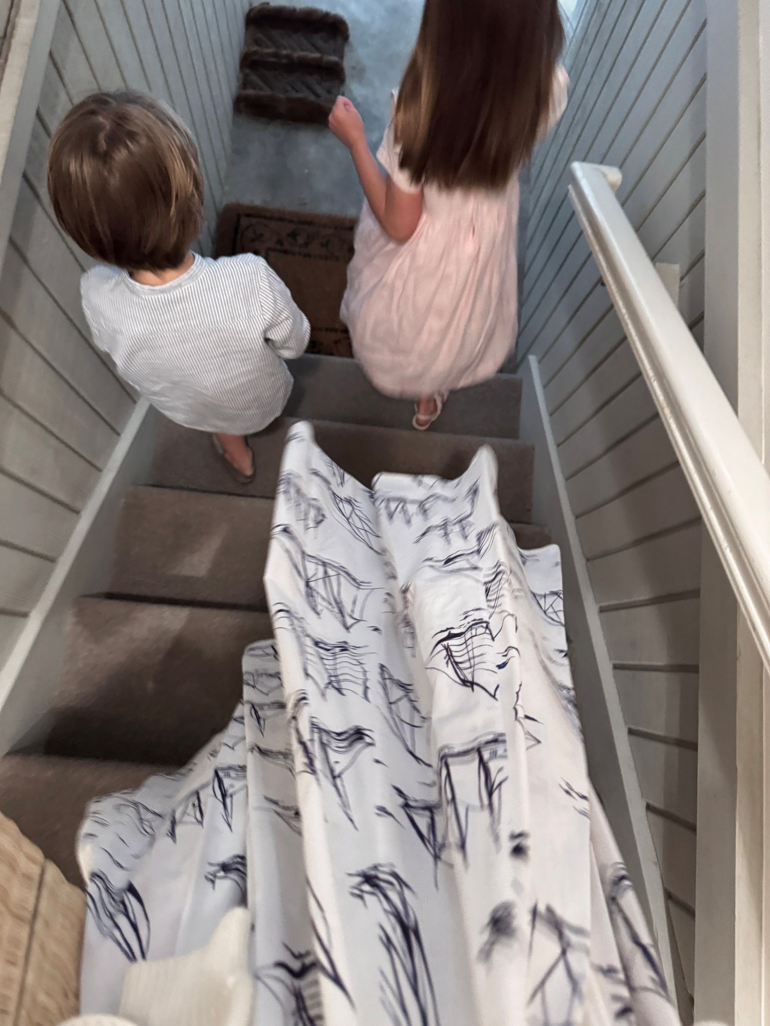 Beach trip outfits! Love the boats. 