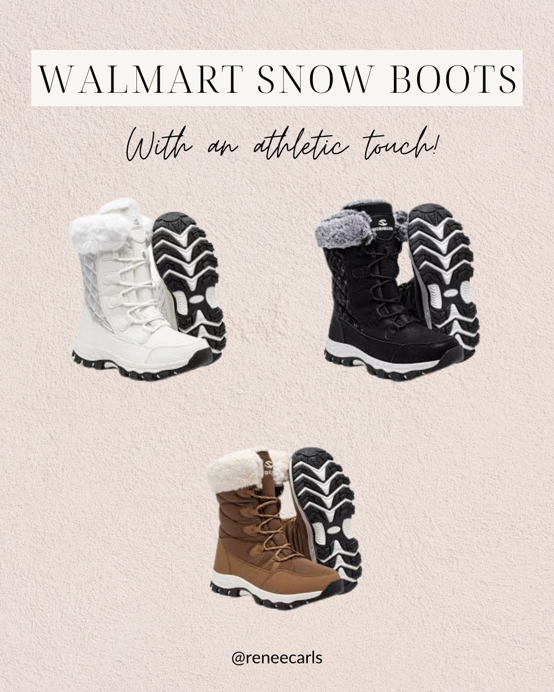 First snow day in Maryland! Love these snow boots from Walmart because they are anti-slip, waterproof and a good value!!

#LTKfitnessgoals #LTKActive #LTKSeasonal