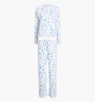 The Olivia Pajama Set - Blue Botanical | Hill House Home US