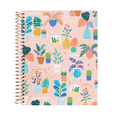 Blank Journal 7"x9" Hard Cover Plant Terrariums - greenroom | Target