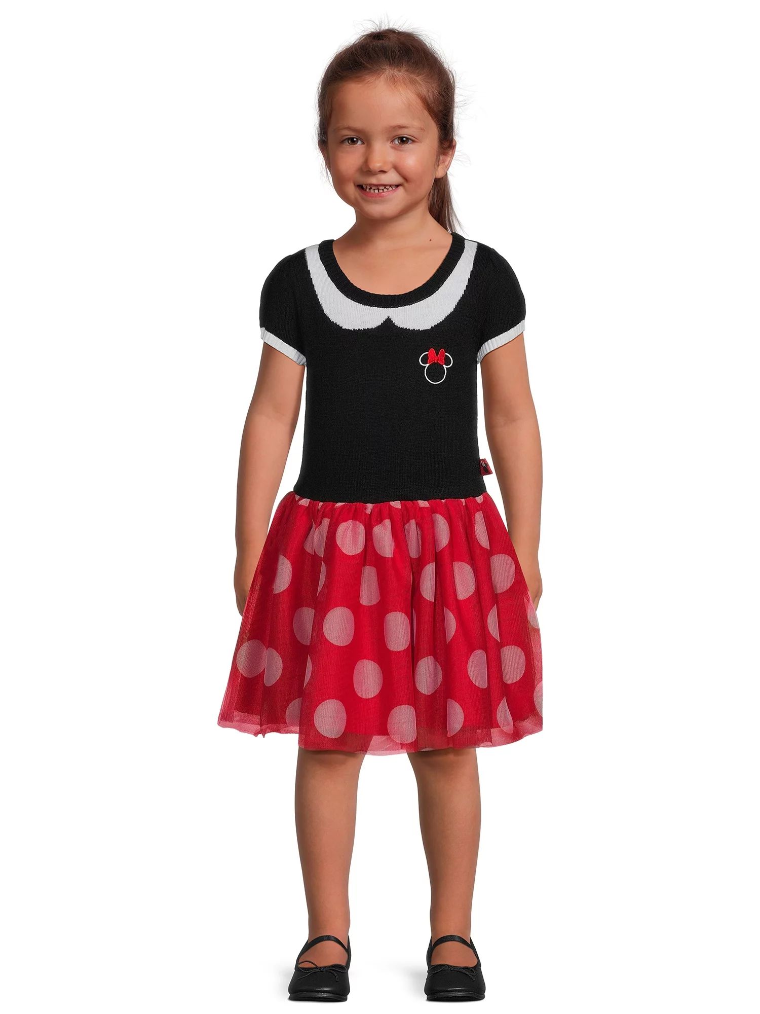 Disney Toddler Girls Minnie Mouse Cosplay Dress, Sizes 12M-5T - Walmart.com | Walmart (US)