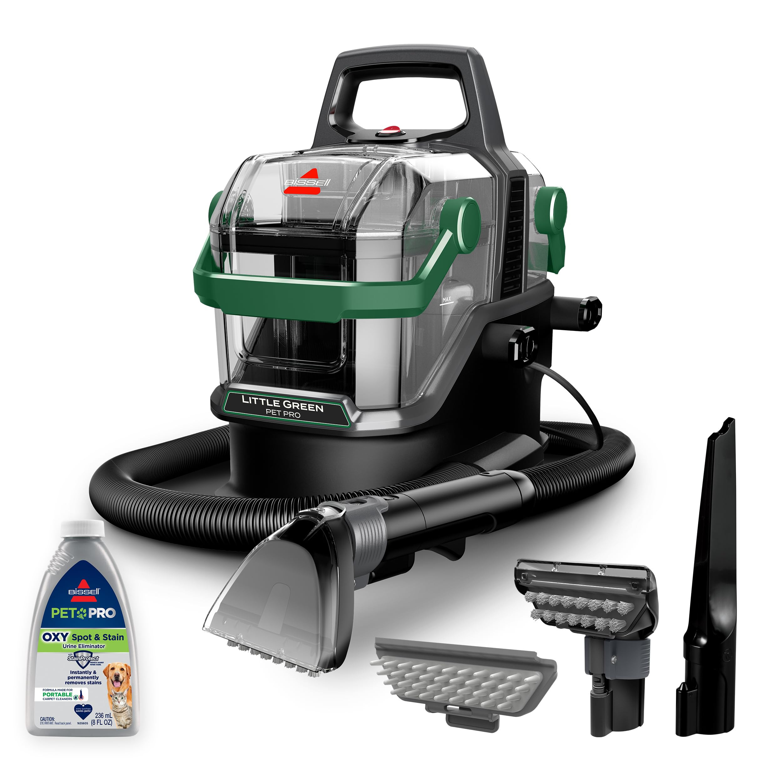 BISSELL® Little Green® Pet Pro Portable Carpet Cleaner Portable Carpet and Upholstery Deep Clea... | Amazon (US)