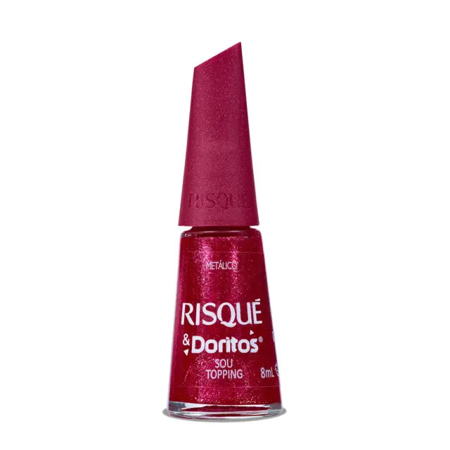 Esmalte Metálico Risqué & Doritos 8ml - Sou Topping | DrogaRaia (BR)