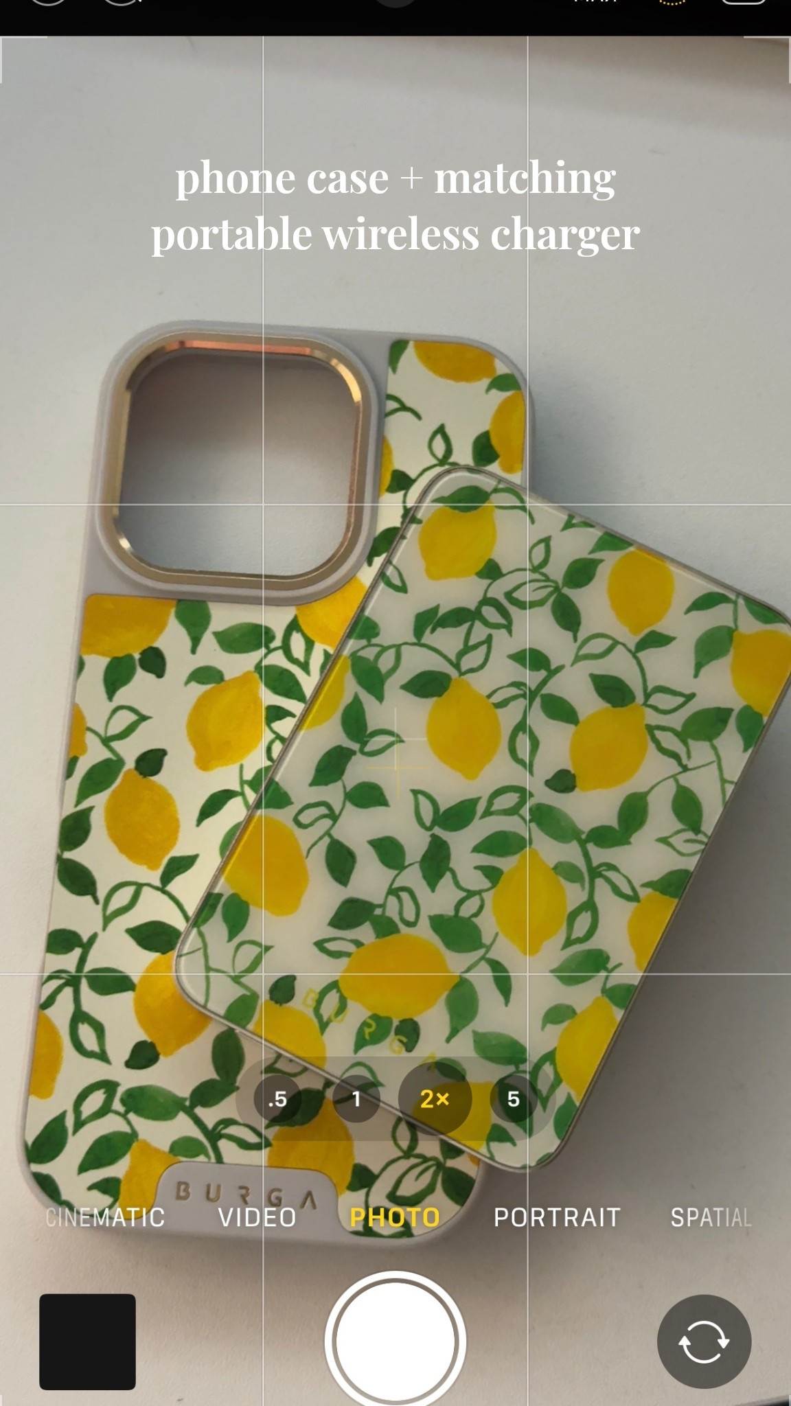 Burga Lemon phone case and matching portable wireless charger 🍋

#LTKSeasonal #LTKTravel