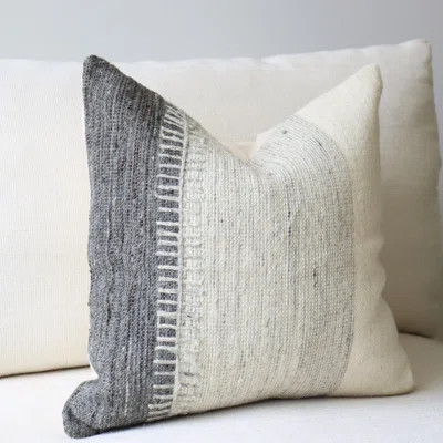Wool and Cotton Pillow Cover | Wayfair North America