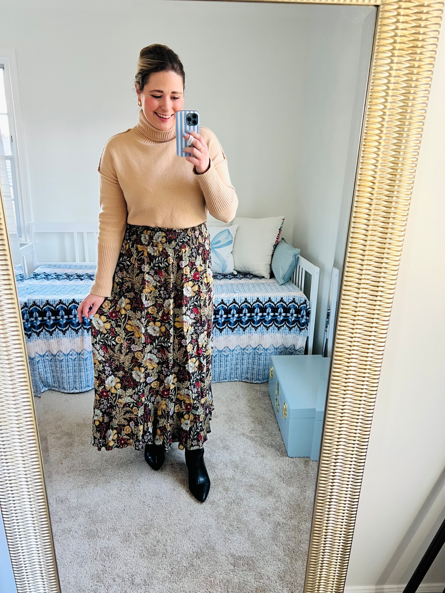 Winter work outfit || winter skirt 

#LTKWorkwear #LTKootd