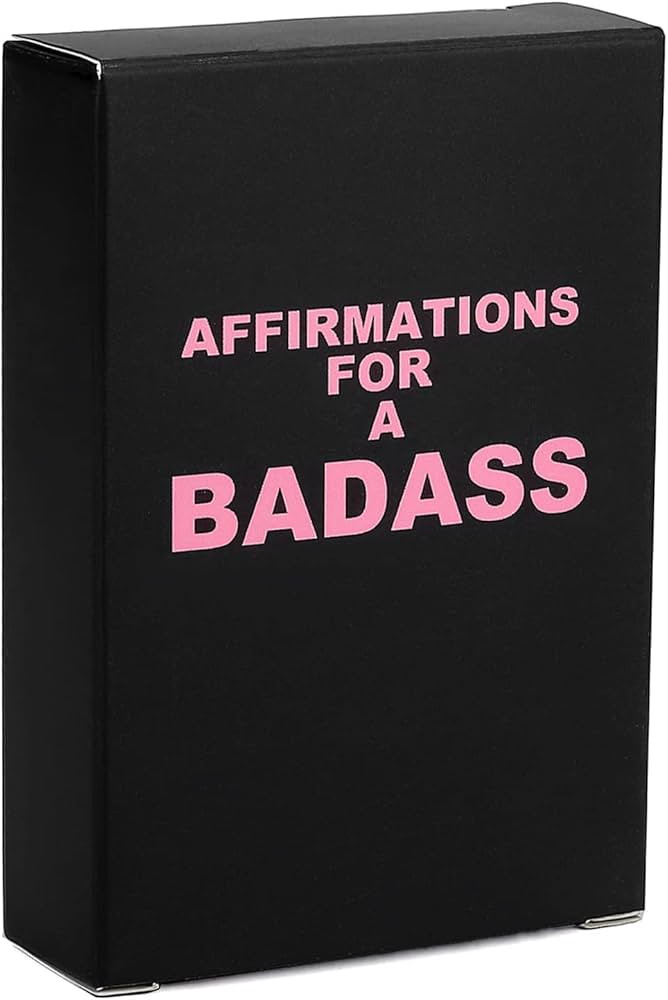 Badass Affirmation Cards - Daily Motivational and Inspirational Cards for Women | Amazon (US)